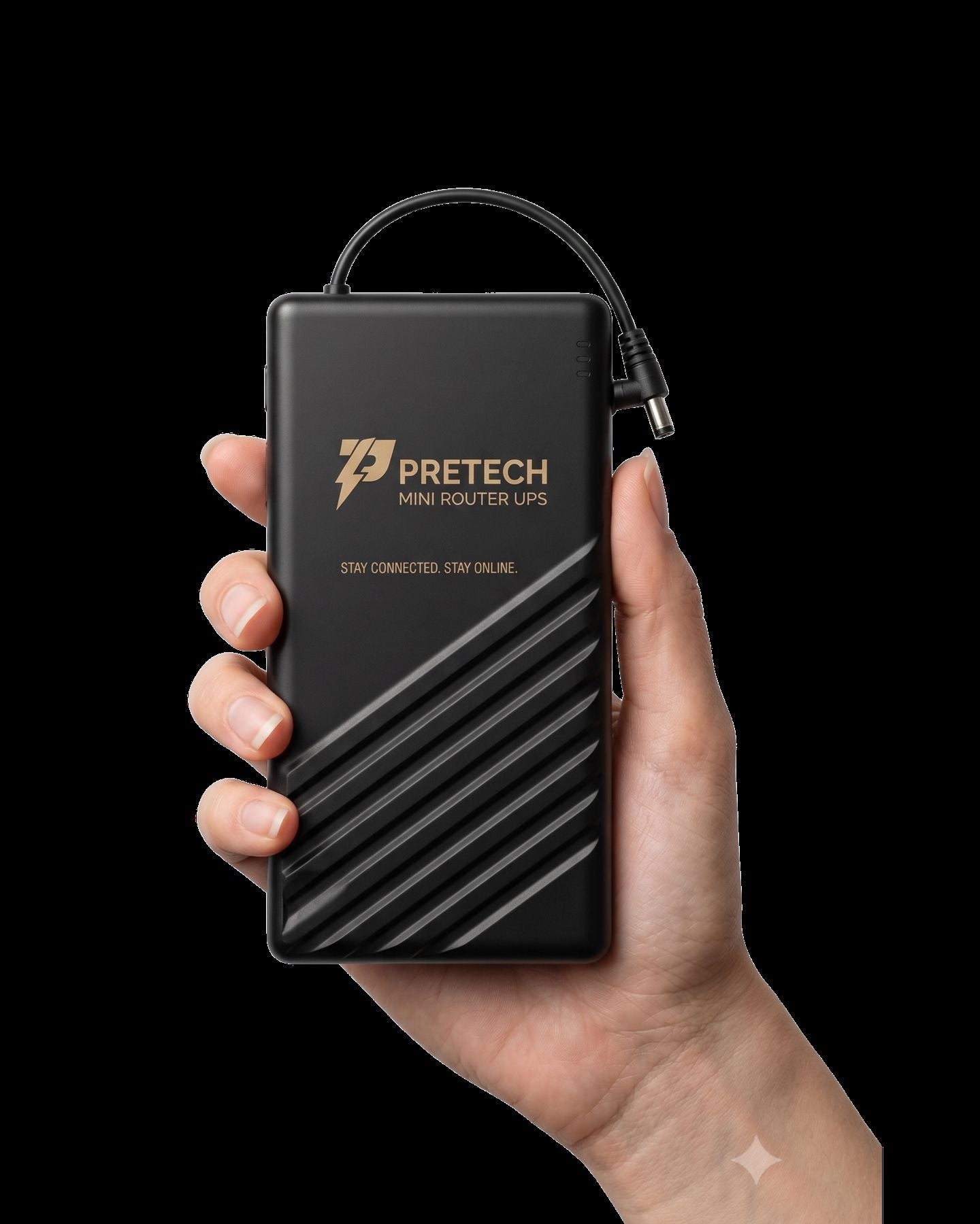 Compact in one hand